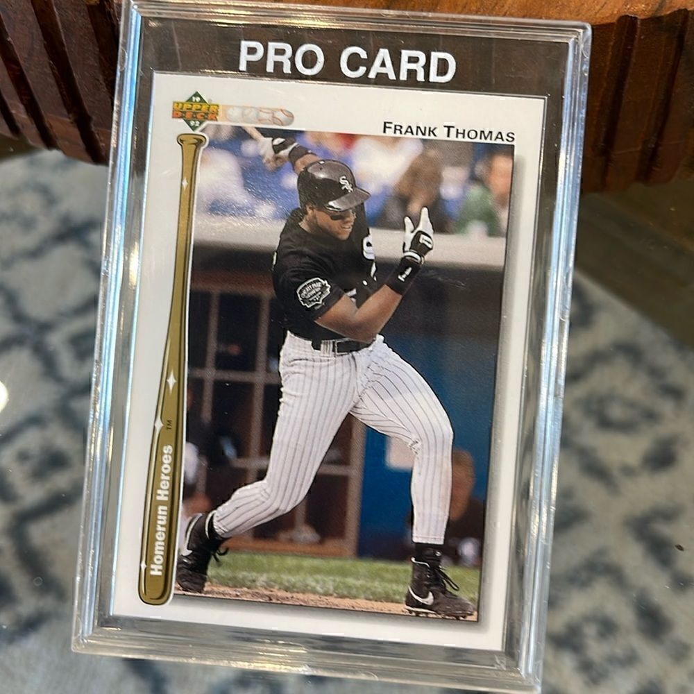 1992 UPPER DECK HOMERUN HEROES #HR8 FRANK THOMAS.